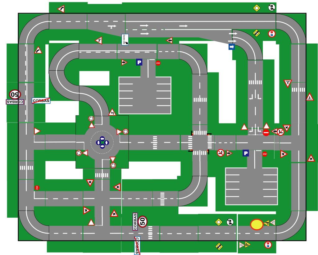 plan de circuit corbas